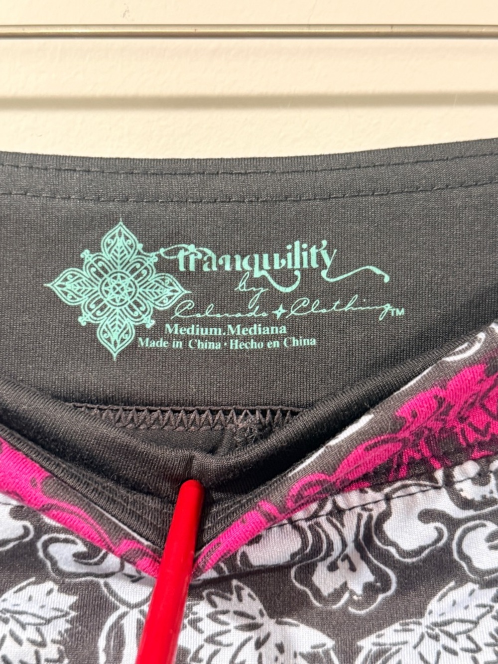 Tranquility by Colorado Clothing Patterned Athletic Mini Skirt Size M - Picture 2 of 10